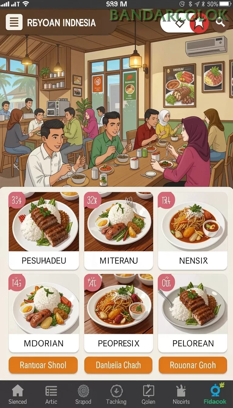 Cuplikan layar 66KBET — menu navigasi