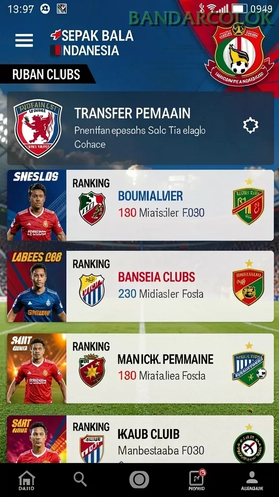 Cuplikan layar BINTANGMPO — pengaturan akun